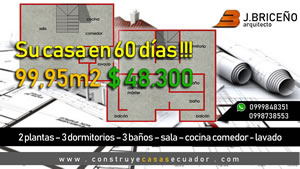 CASA 9 Dos plantas - 128.80 m2 