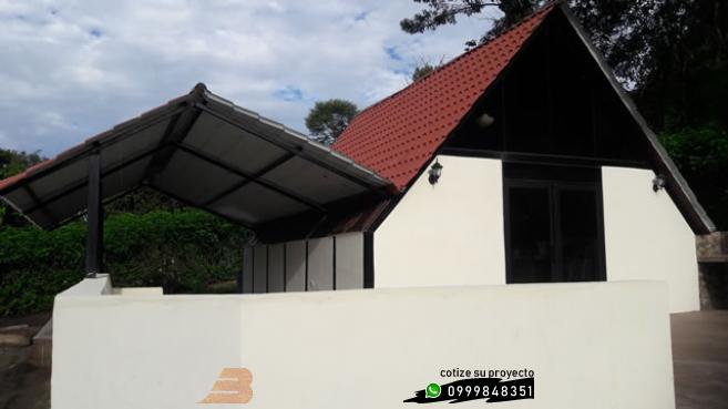 GALERIA PROYECTOS ENTREGADOS:  >2019 - Cabaña Alpina Portal de Mindo