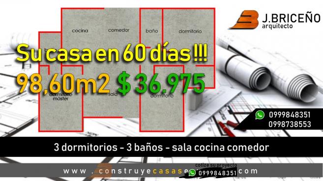 OBRA GRIS:  >CASA 6 - 98,60m2