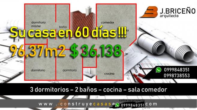 OBRA GRIS:  >CASA 5 - 96,30m2