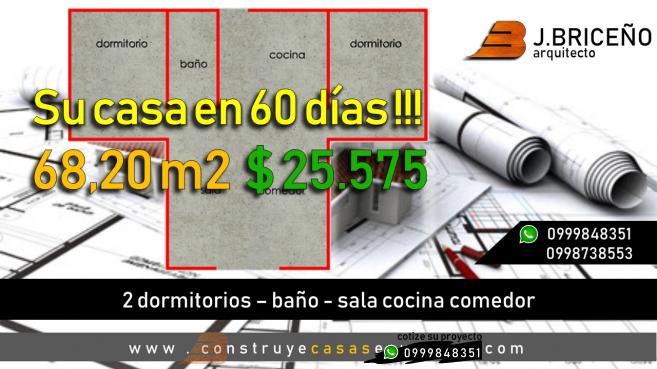 OBRA GRIS:  >CASA 3 - 68,20 m2