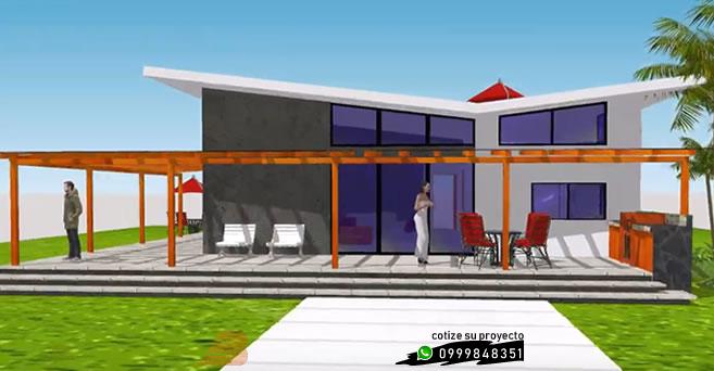 CASAS MODERNAS:  >Casa Moderna A 130m2