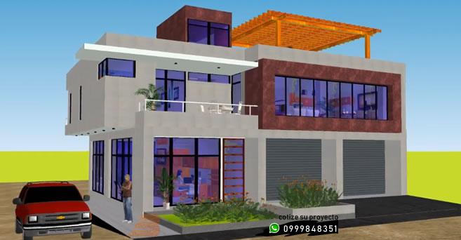 PROYECTOS VARIOS:  >Edf. Residencia, Oficinas y Locales Comerciales
