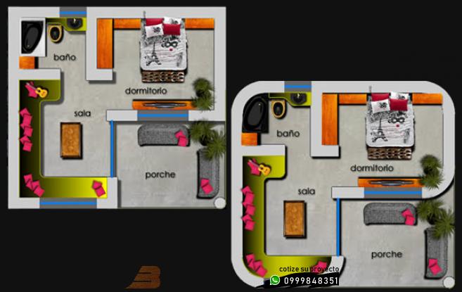 SUITES:  >Suite Tipo 1