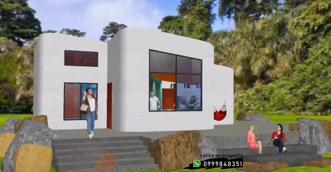 CASAS MODERNAS:  >Casa Vacacional con Atico - Puerto Quito